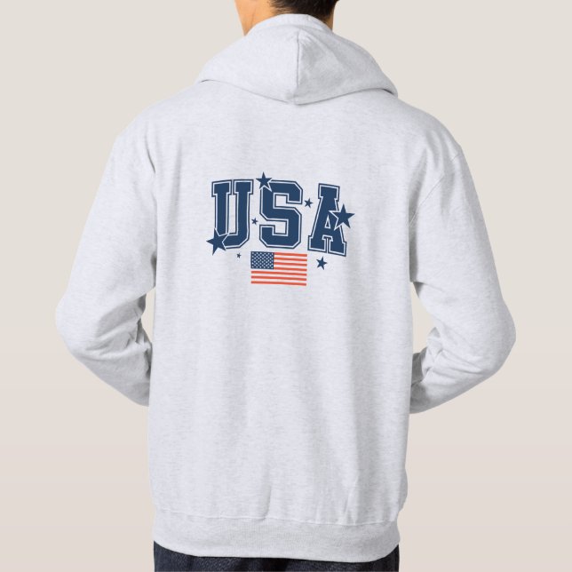 Moletom USA Masculino (Verso)