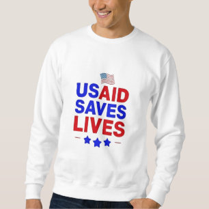 Moletom USAID salva vidas Agência Americana de Desenvolvim