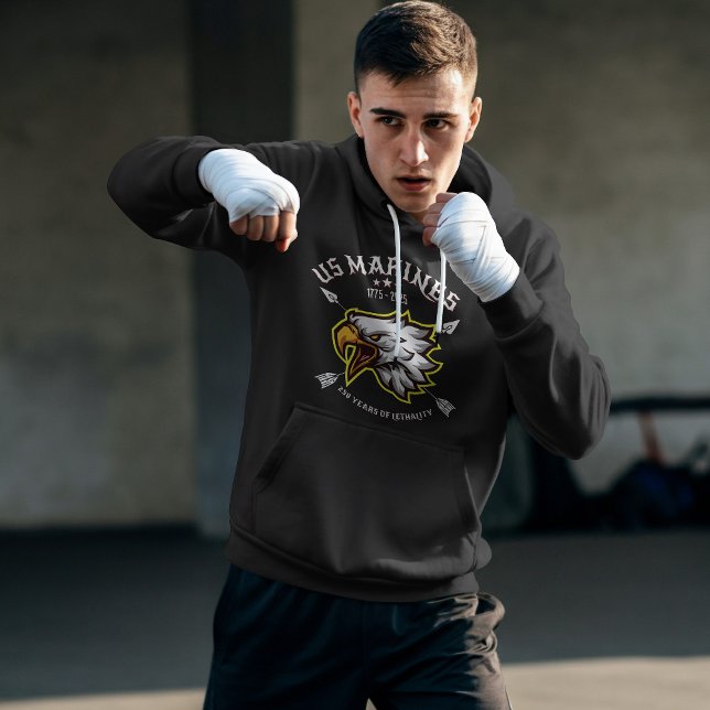 Moletom USMC 250 Anos de Lethality Hoodie (Criador carregado)