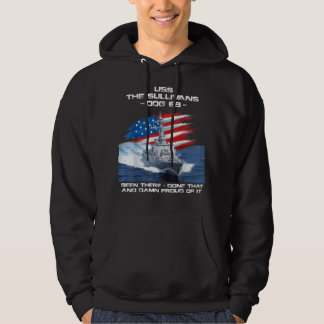 Moletom USS The Sullivans DDG-68 Destroyer Ship USA Flag V