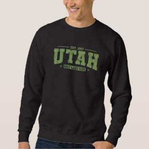 Moletom Utah Salt Lake City State Da América
