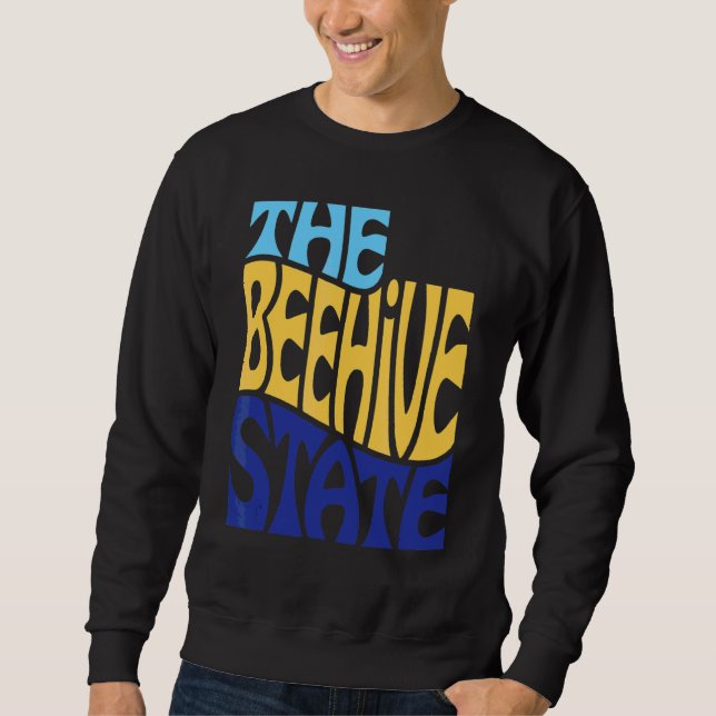 Moletom Utah Ut Ut State Shape Motto (Frente)