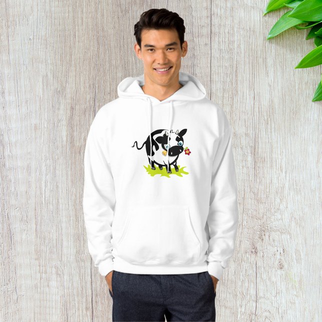 Moletom Vaca Com Uma Flor (Criador carregado)