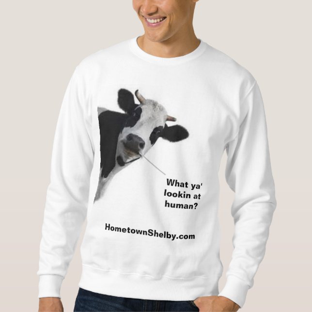 Moletom Vaca engraçada (Frente)