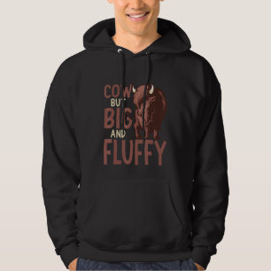 Moletom Vaca Mas Grande E Fluffy Buffalo Bison