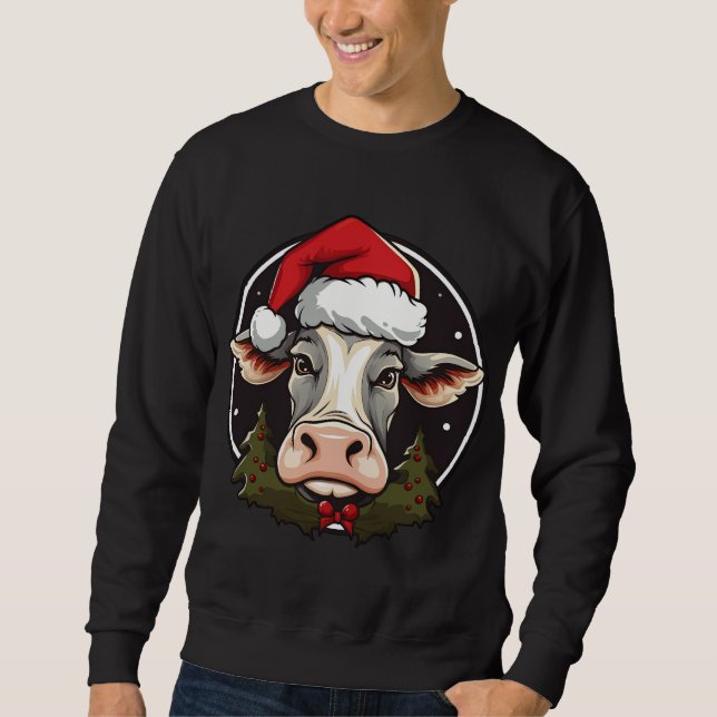 Moletom Vaca Natal (Frente)
