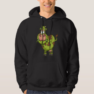 Moletom Vaca Zumbi Fantasia Preguiçosa de Halloween  Fazen