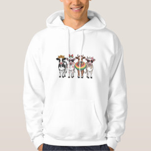 Moletom Vacas de Verão PNG, Fazenda de Praia