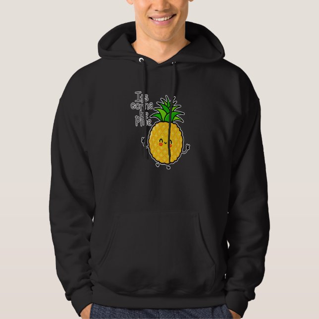 Moletom Vai Ser Pine Pineapple Aloha Beaches Havaianos (Frente)