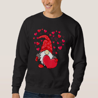 Moletom Valentine Gnome Love Heart Happy Valentines Day Wo