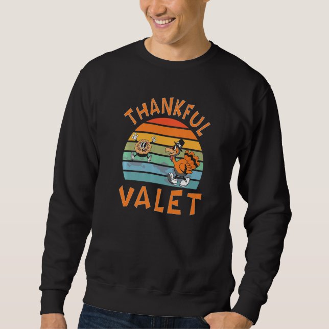 Moletom Valet Job  Thanksgiving (Frente)