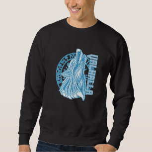 Moletom Valhalla Wolf Mask Odin Executa Viking Norse Compa