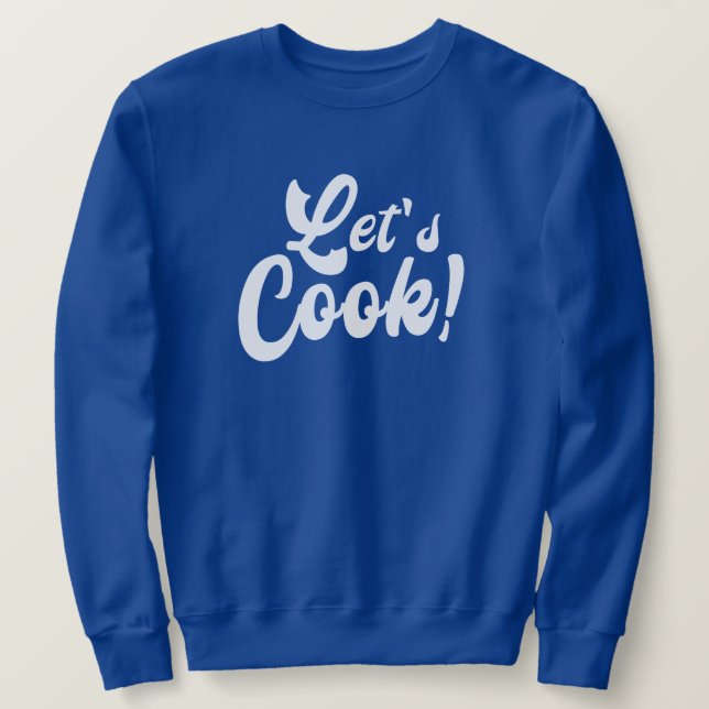 Moletom Vamos Cozinhar   (Frente do Design)