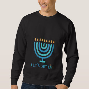 Moletom Vamos De Mulheres Deixam Menorah Judaica Engraçada