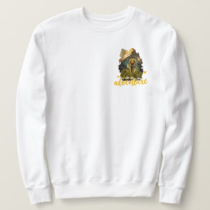 Moletom Vamos em uma Aventura Camisola de Frio Masculina