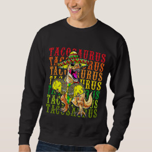 Moletom Vamos Fiesta Tacosaurus Rex Dino Taco Cinco De Mãe