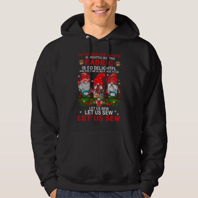 Moletom Vamos Mastigar o Natal dos Gnomos (Frente)