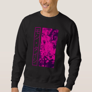 Moletom Vaporwave Estético Flor Japonesa Serenidade Cereja