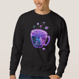 Moletom Vaporwave Galaxy Cup Japanesecup Of Galaxy Tea