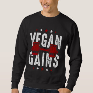 Moletom Vegan ganha ginástica vegetariana