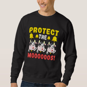Moletom Vegan Vegetariano Estilo de Vida Vaca Planta Sem D