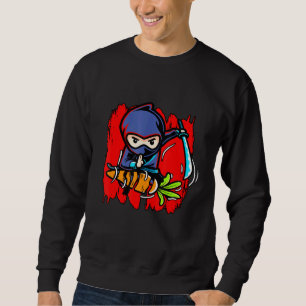 Moletom Vegetal Ninja Fruta vegetariana Vegan No Meat Pla
