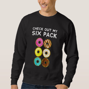 Moletom Veja Meu Gym De Rosquinha De Seis Pacotes