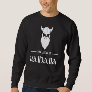 Moletom Vejo Você Em Valhalla Viking Norse