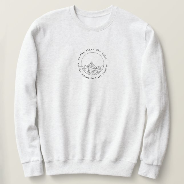 Moletom Velaris ACOTAR Sweatshirt (Frente do Design)