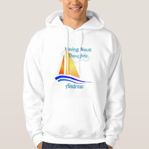 Moletom Veleiro náutico dos pensamentos de Nauti