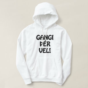 Moletom VELHO DE GANGI ÞÉR! BOA SORTE! Língua islandesa