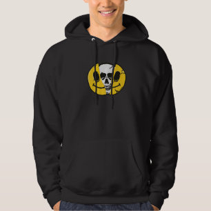 Moletom Velho Skool Para Sempre Caveira Face Raver Origina