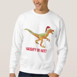 Moletom Velociraptor Dinossaur Festivo Raptor Engraçado Sl