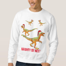Velociraptor Dinossauro Divertido slogan de Natal