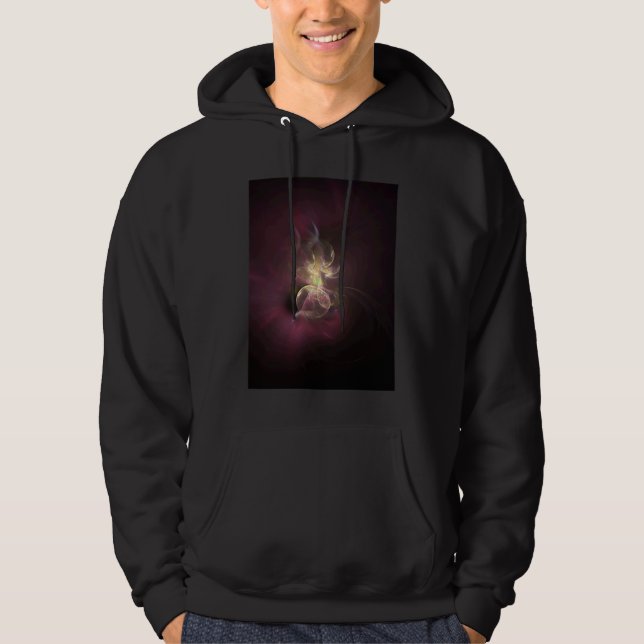 Moletom Veludo Fractal Matemático (Frente)