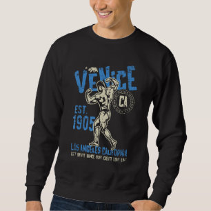 Moletom Veneza Est 1905 Califórnia Retro Vintage Envelheci