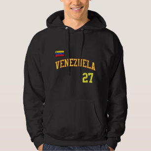 Moletom Venezuela em Estilo de Beisebol ou Símbolo para Ve