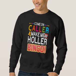 Moletom Venha Ligar Me Faça Chamar Bingo Lucky Bingo P