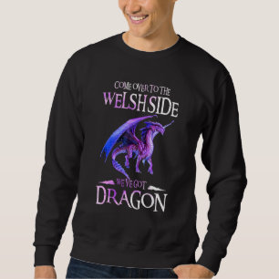 Moletom Venham Ao Lado Do Welsh Dragon Dragon Kids