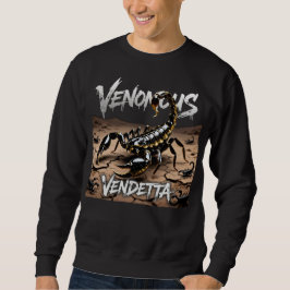 Moletom Venomous Vendetta Scorpion Punk Graphic