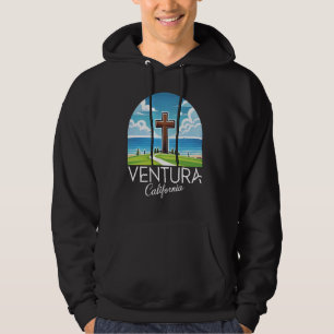 Moletom Ventura California Bear Retro County Oxnard Beach