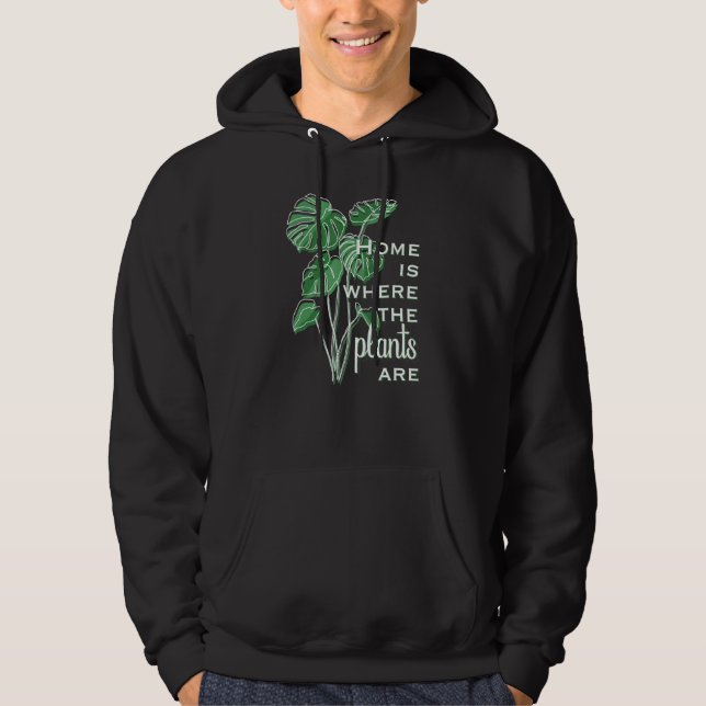 Moletom Verdadeira Monstera Deliciosa Plant House (Frente)