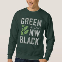 Verde É O Novo Slogan Ecológico Preto
