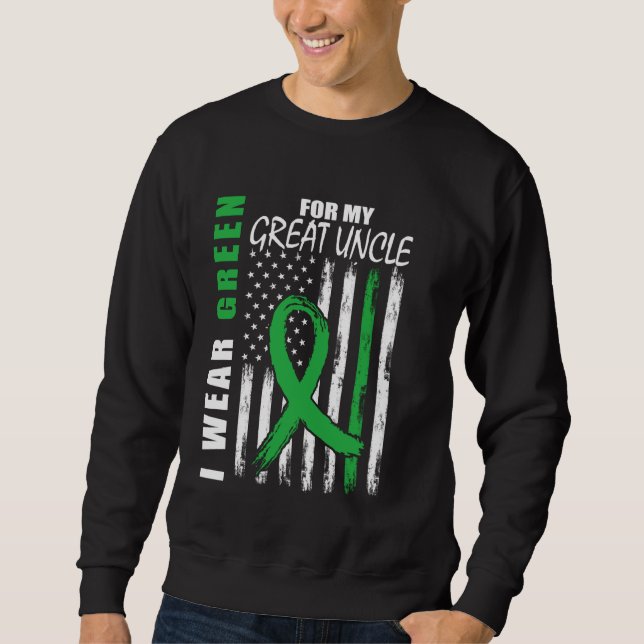 Moletom Verde Para a Conscientização da Paralisia Cerebral (Frente)