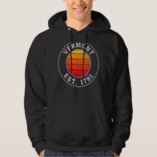 Moletom Vermont Retro Sunset Graphic