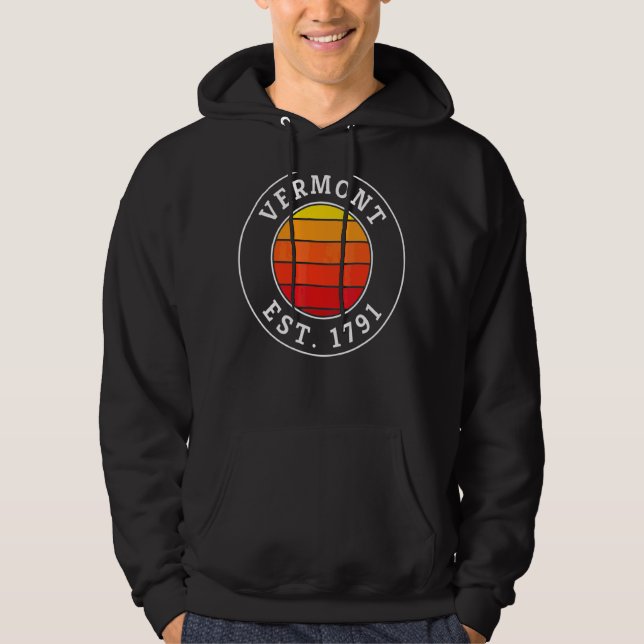 Moletom Vermont Retro Sunset Graphic (Frente)