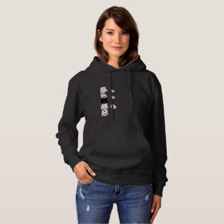 Moletom Vertical Cats – Minimal Preto e Branco