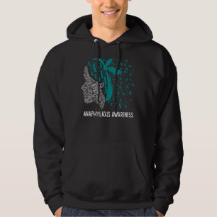 Moletom Vestimos Teal Para A Consciência Da Anafilaxia