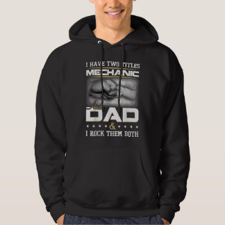 Moletom Vestuário de Design de Cotação Humor de Pai Mecâni