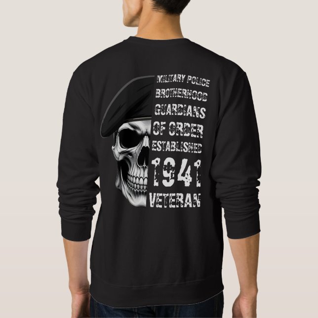 Moletom Veterano da Irmandade da Polícia Militar (Verso)